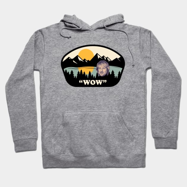 "Wow" - Owen Wilson Hoodie by BodinStreet